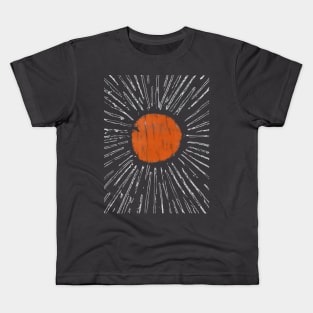 Sunburst Vintage Comfort Colors, Garment Dyed, Boho, Oversized, Vintage Kids T-Shirt